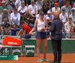 Irina Begu a fost aproape de descalificare în meciul cu Ekaterina Alexandrova / Captură Eurosport