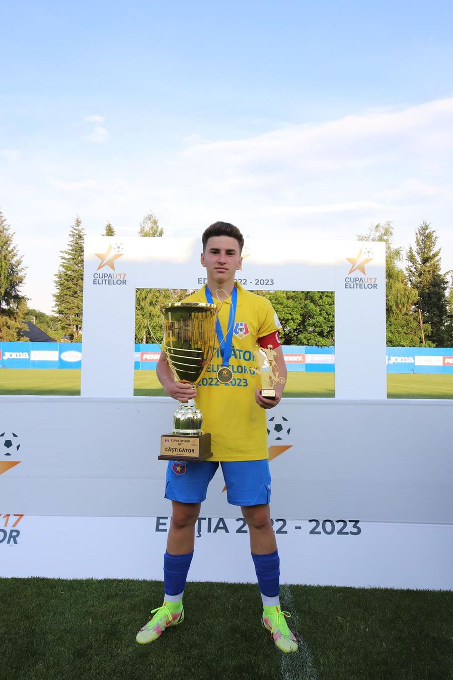 CSA Steaua a câștigat Cupa Elitelor U17 și vizează eventul » Pe 3 iunie dispută Supercupa României U17