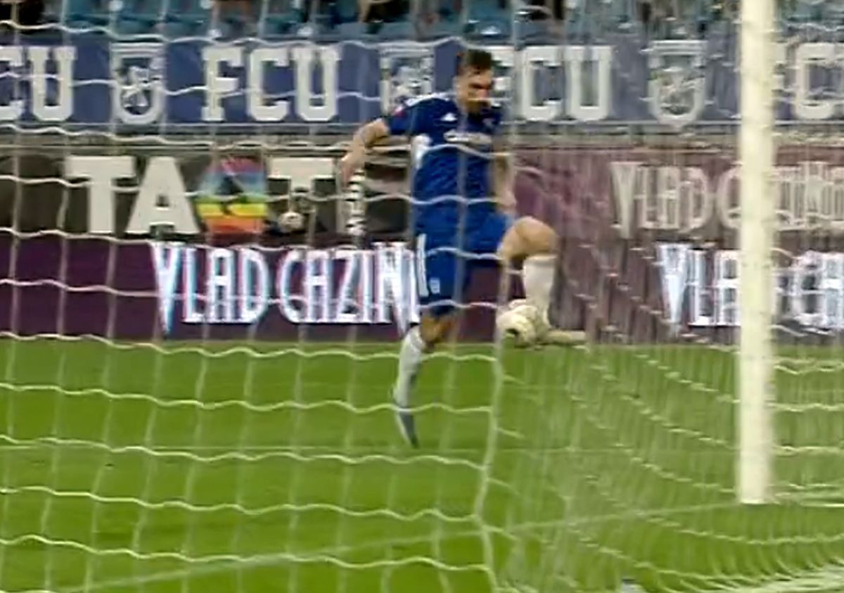 FCU Craiova - FC Voluntari, golul 1 din semifinala barajului pentru Conference League