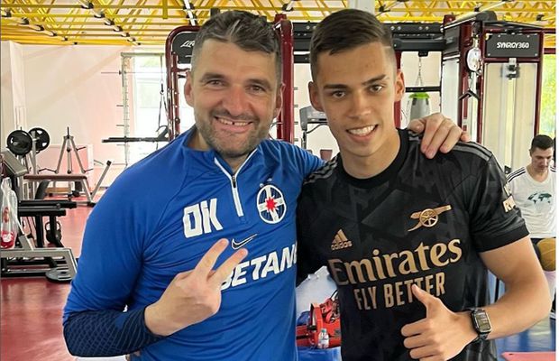 Mijlocașul lui Arsenal se pregătește la baza din Berceni » Imaginea care a aprins imaginația fanilor: „Din vară la FCSB!”