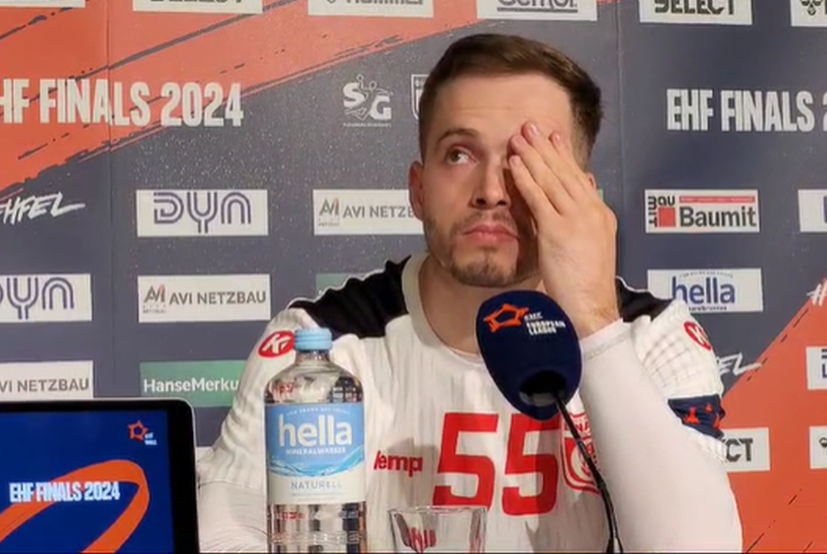 Înmărmurit în conferință! Golgeterul lui Dinamo, afectat vizibil de eșecul din Final Four