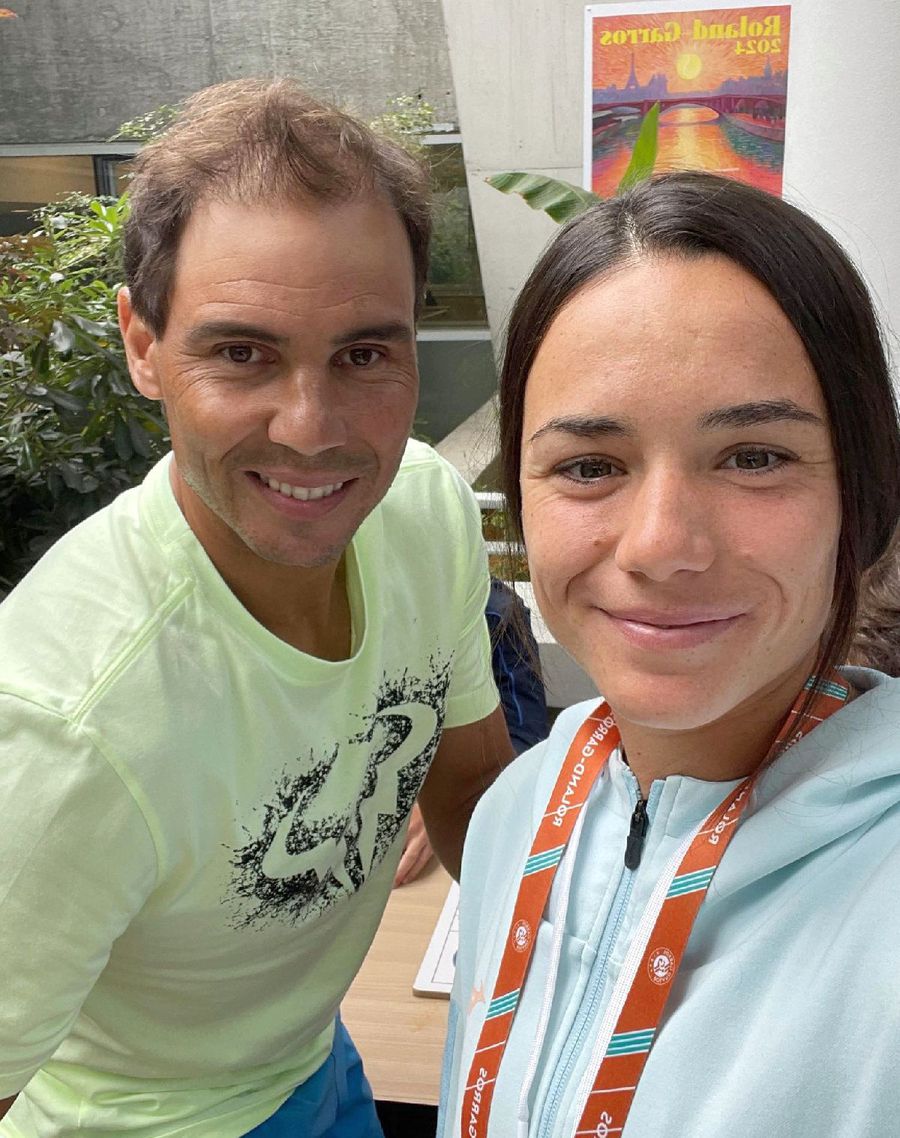 „Am avut feeling-ul ăsta când m-am apropiat de el” » Jucătoarea din România a dat peste Rafael Nadal la Roland Garros și descrie pentru GSP: „M-a ajutat să nu renunț”