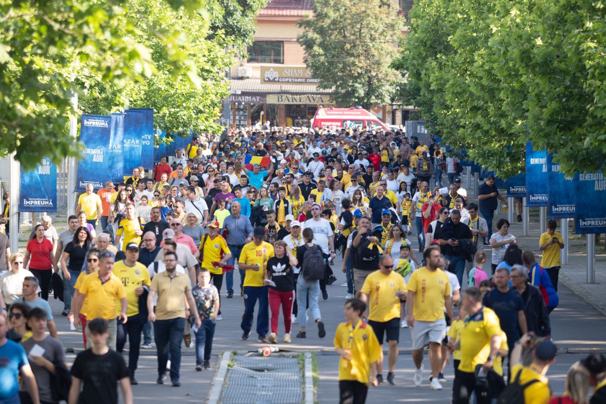 Mii de copii au „invadat” Arena Națională! Jucătorii au rămas WOW: „Nu mă aşteptam la aşa ceva”