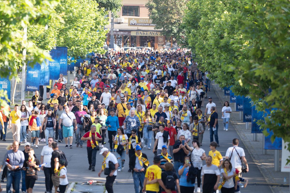 Record istoric pe Arena Nationala la meciul Generatiei de Aur
