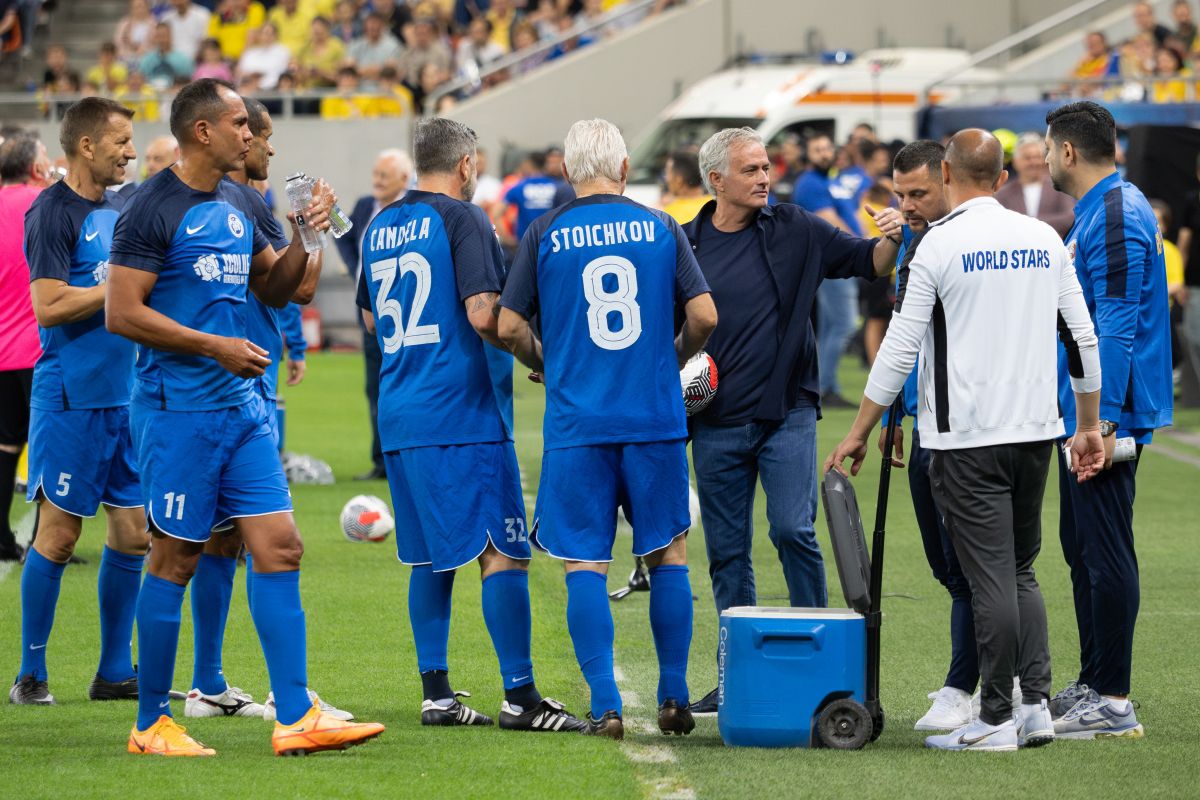 Jose Mourinho pe Arena Nationala