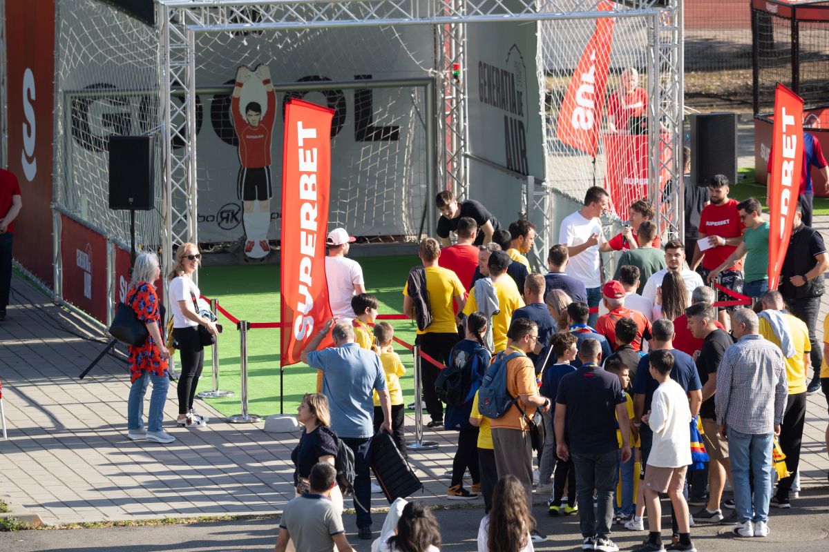 Mii de copii au „invadat” Arena Națională! Jucătorii au rămas WOW: „Nu mă aşteptam la aşa ceva”