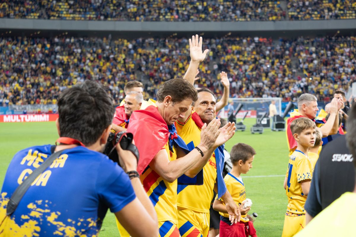 Audiență incredibilă la meciul Generației de Aur » Vârf de 2,2 milioane de telespectatori