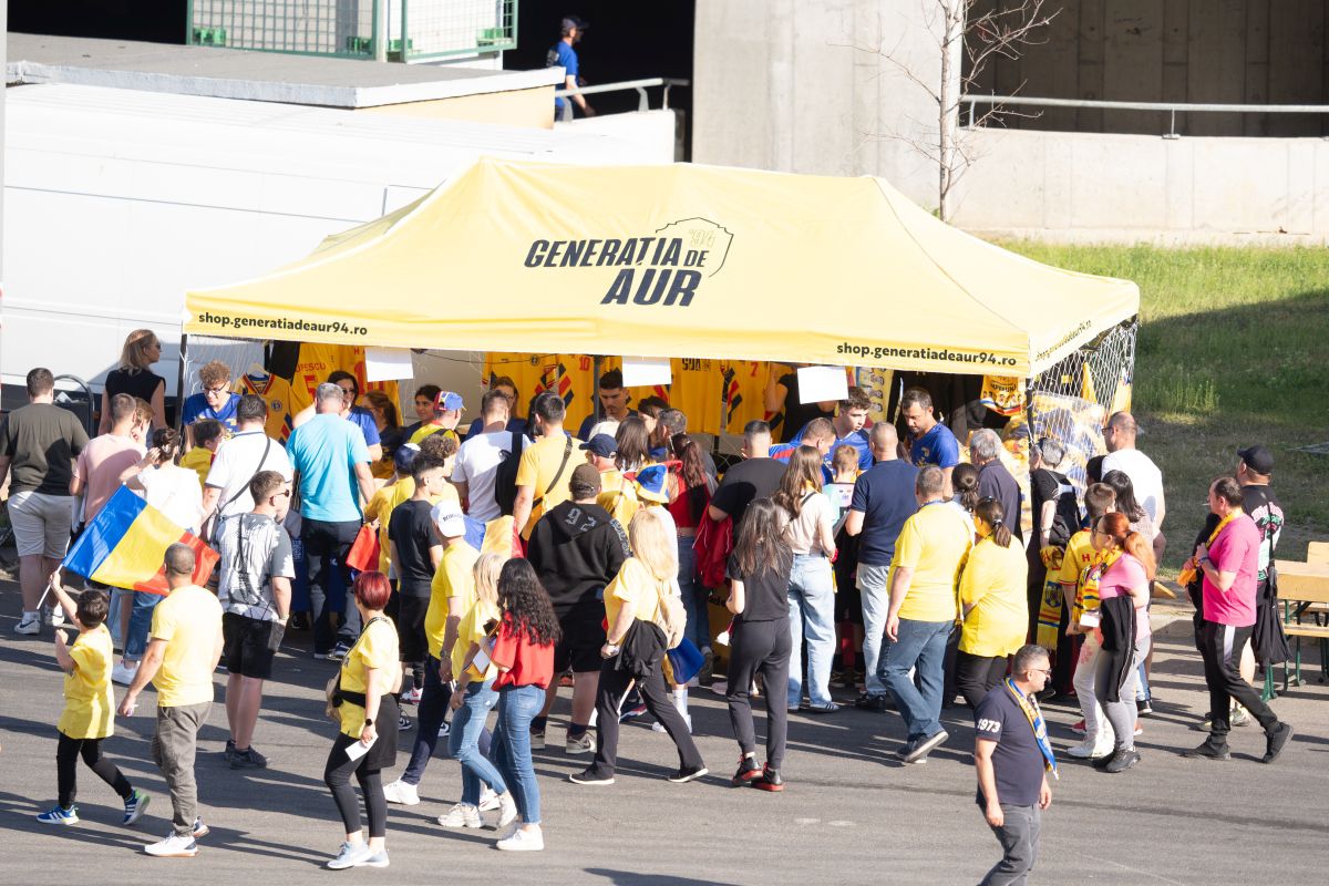 Mii de copii au „invadat” Arena Națională! Jucătorii au rămas WOW: „Nu mă aşteptam la aşa ceva”