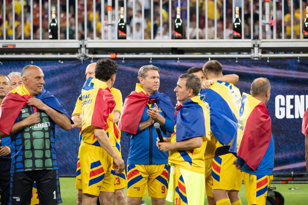 Audiență incredibilă la meciul Generației de Aur » Vârf de 2,2 milioane de telespectatori