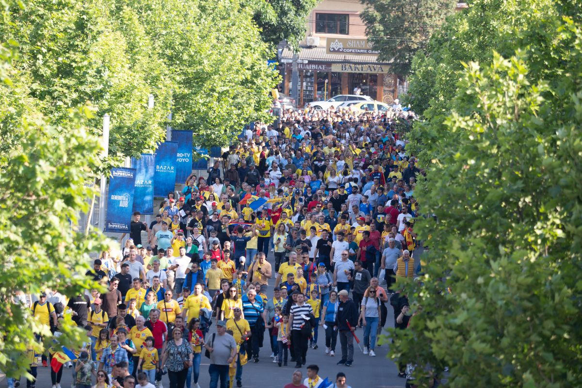 Mii de copii au „invadat” Arena Națională! Jucătorii au rămas WOW: „Nu mă aşteptam la aşa ceva”