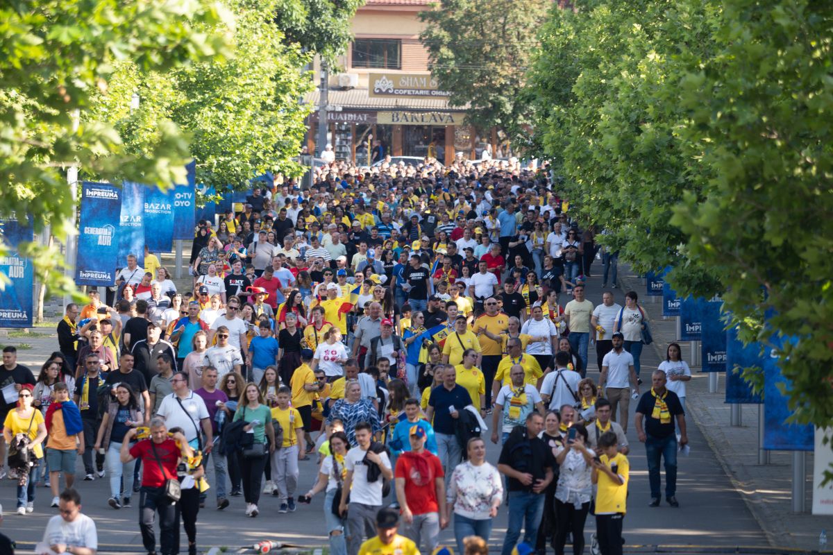 Mii de copii au „invadat” Arena Națională! Jucătorii au rămas WOW: „Nu mă aşteptam la aşa ceva”