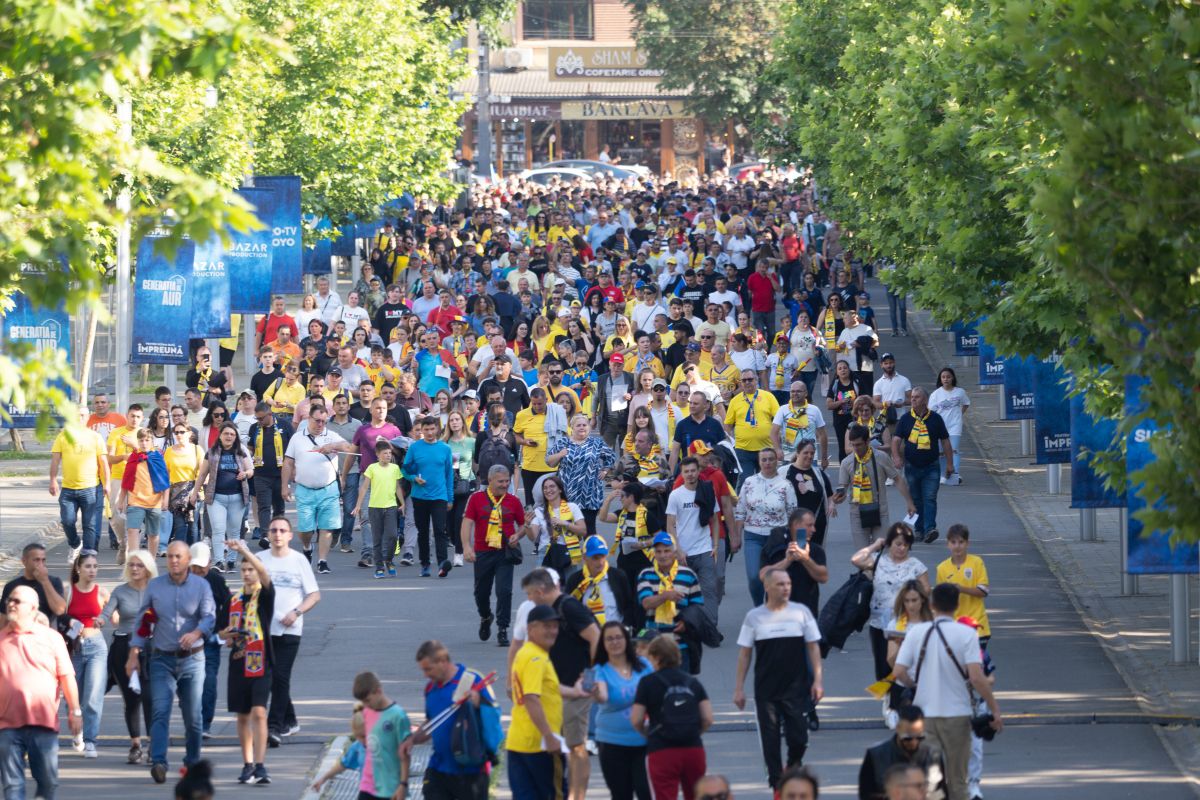 Mii de copii au „invadat” Arena Națională! Jucătorii au rămas WOW: „Nu mă aşteptam la aşa ceva”