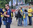 Fanii lui Flensburg și cei ai lui Rhein-Neckar Lowen petrec împreună cu două ore înaintea zilei decisive din Final Four / FOTO: Sebastian Culea (GSP.ro)