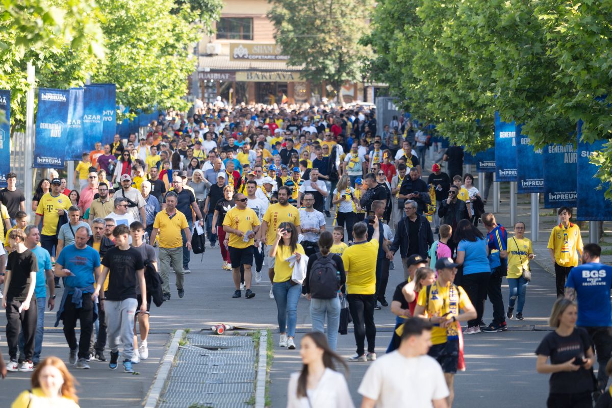 Mii de copii au „invadat” Arena Națională! Jucătorii au rămas WOW: „Nu mă aşteptam la aşa ceva”