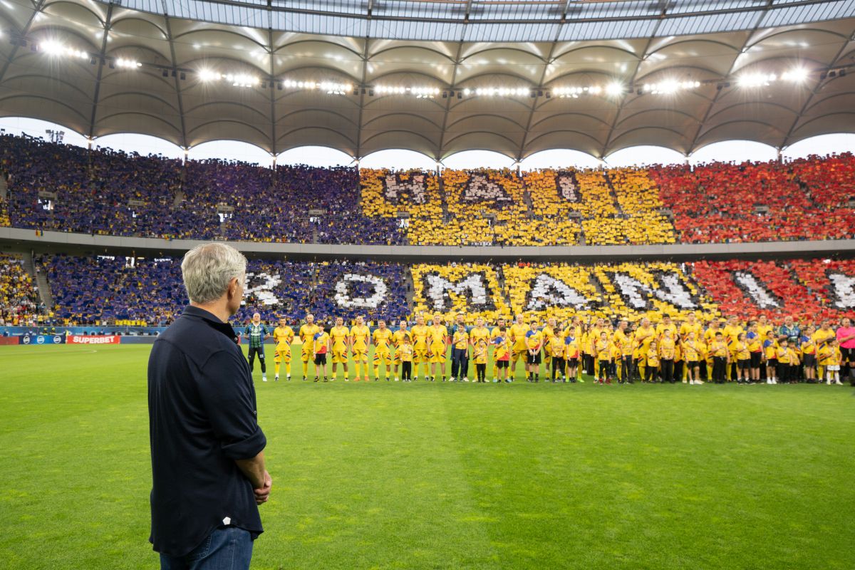 Jose Mourinho pe Arena Nationala
