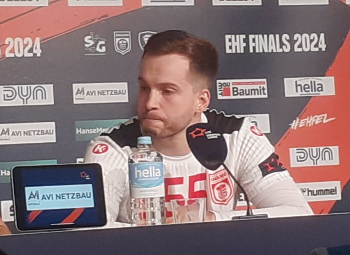 Înmărmurit în conferință! Golgeterul lui Dinamo, afectat vizibil de eșecul din Final Four