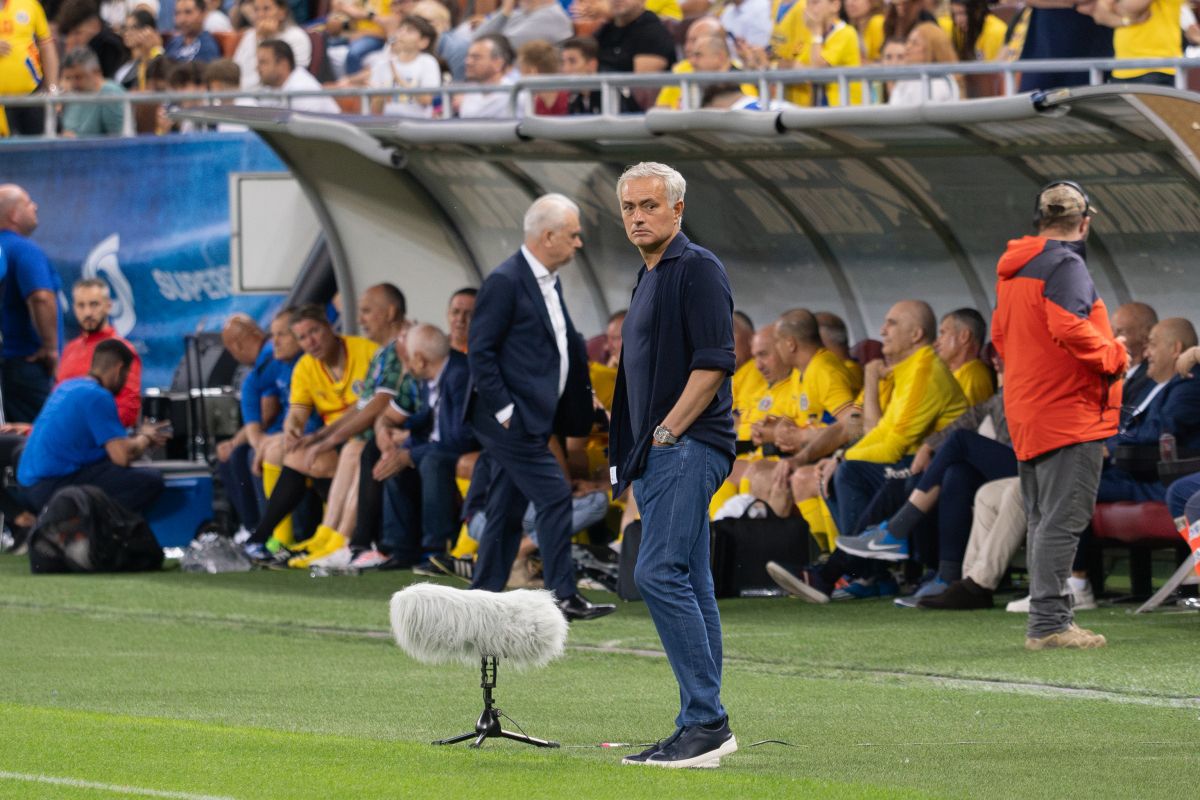 Jose Mourinho pe Arena Nationala