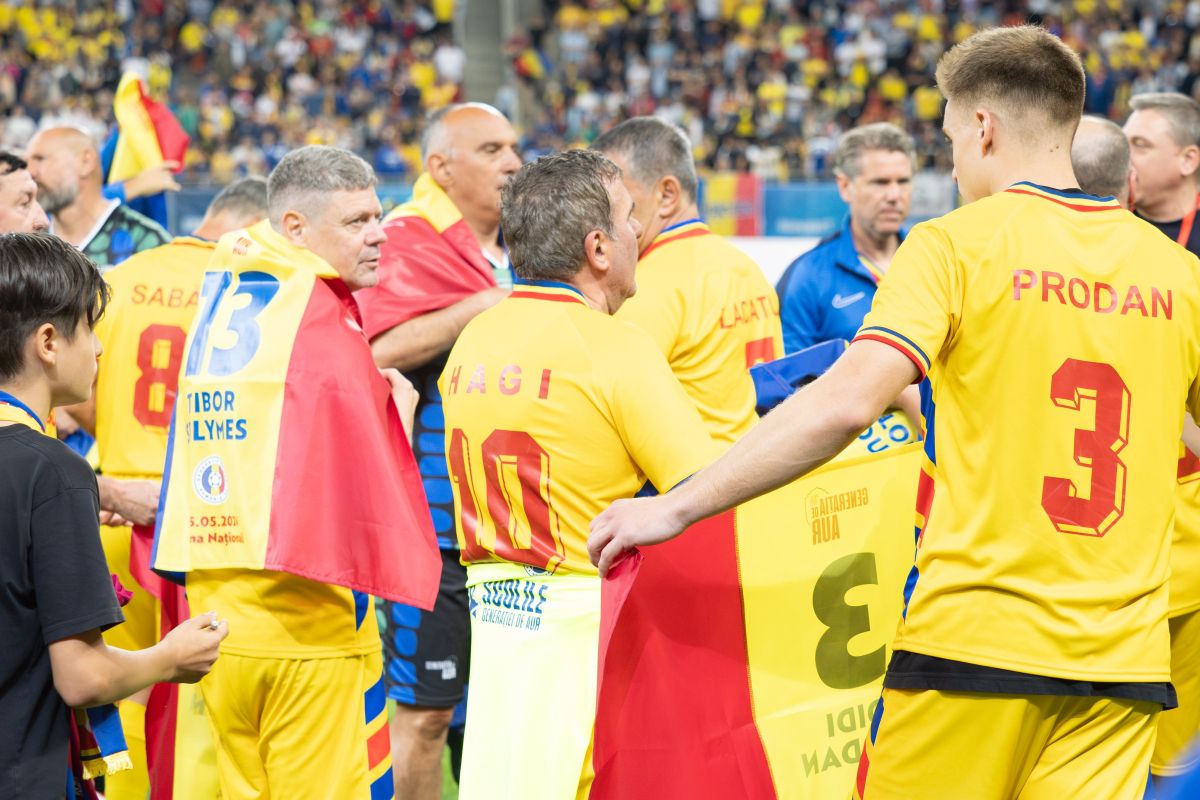 Audiență incredibilă la meciul Generației de Aur » Vârf de 2,2 milioane de telespectatori