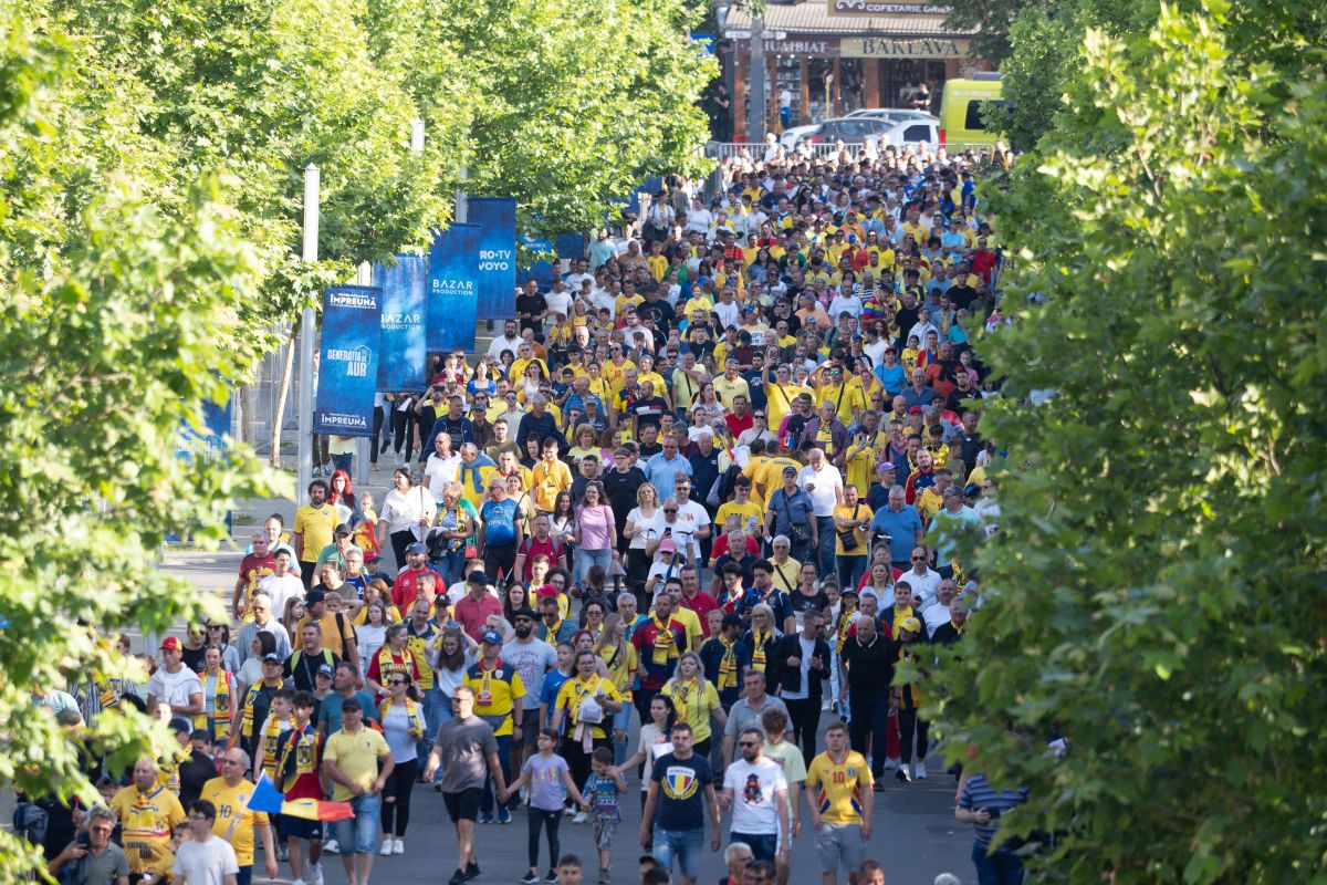 Mii de copii au „invadat” Arena Națională! Jucătorii au rămas WOW: „Nu mă aşteptam la aşa ceva”