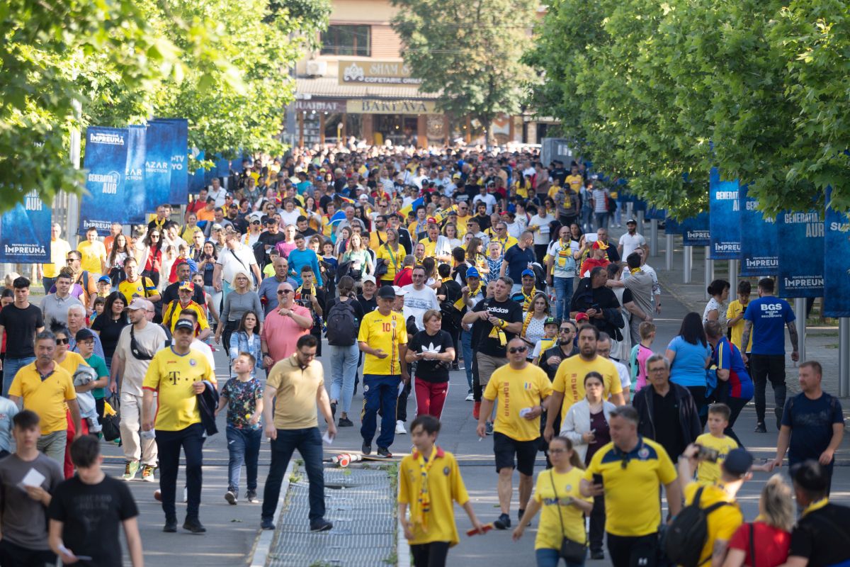 Record istoric pe Arena Nationala la meciul Generatiei de Aur