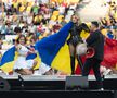 Arena Națională, 25 mai. Meciul de retragere al Generației de Aur, care a învins selecţionata Legendelor Lumii, cu scorul de 3-2. Loredana Groza, show înainte de meci FOTO: Ionuț Iordache (GSP)