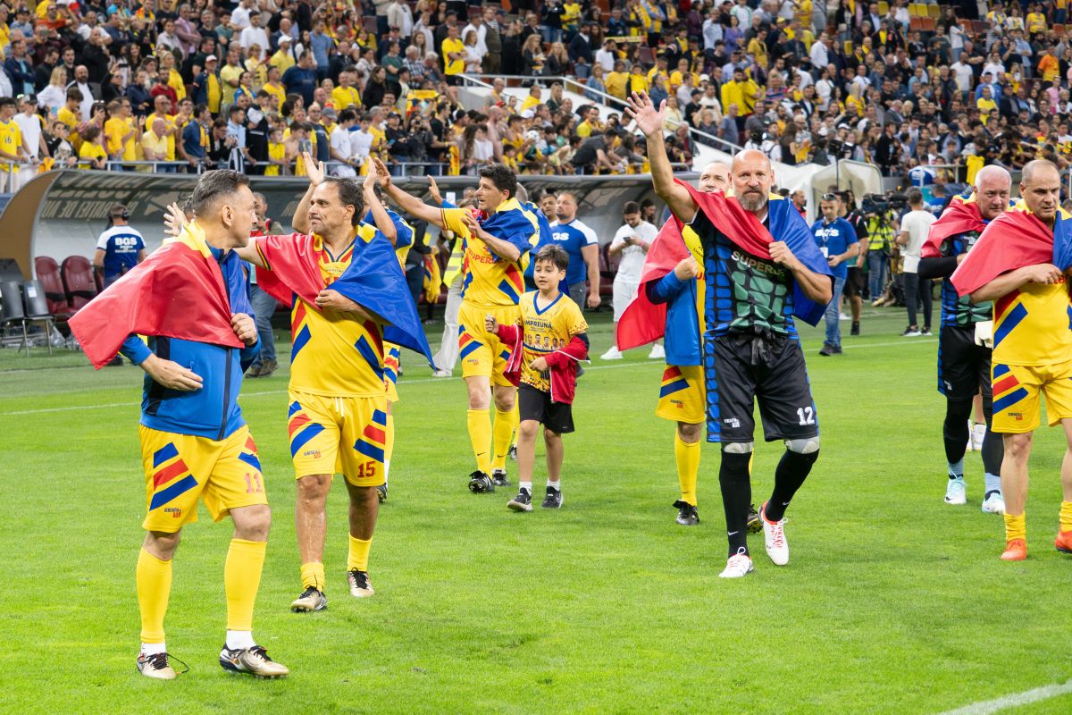 Audiență incredibilă la meciul Generației de Aur » Vârf de 2,2 milioane de telespectatori