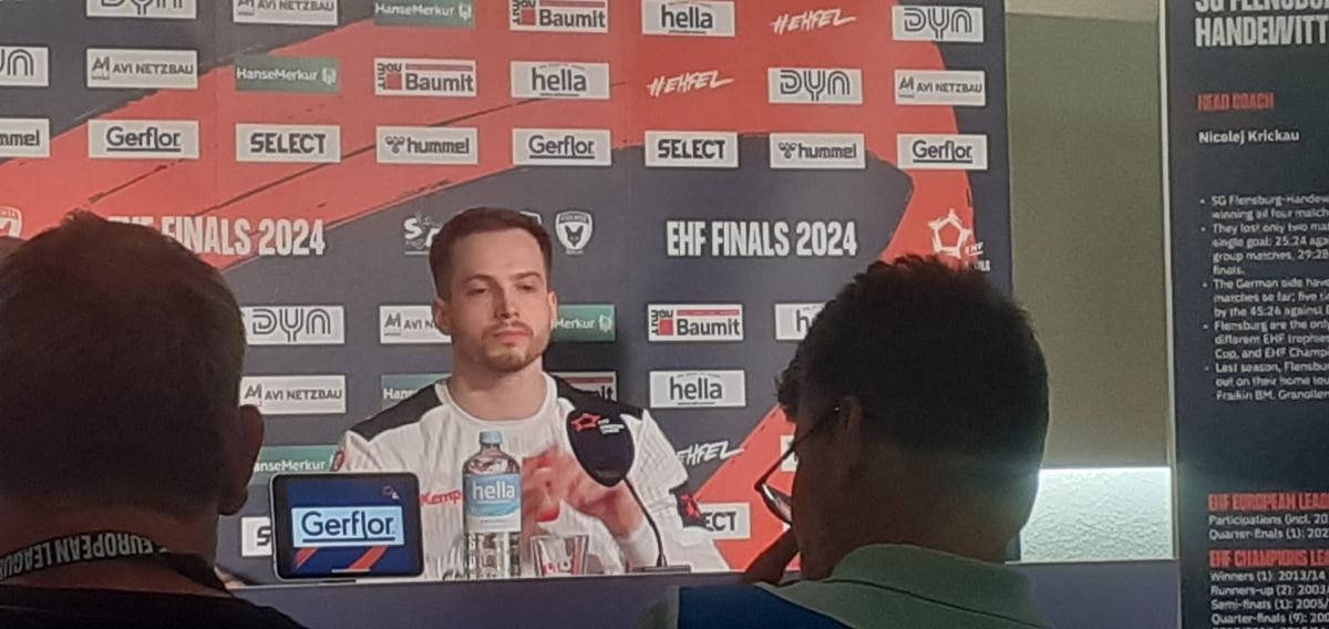 Înmărmurit în conferință! Golgeterul lui Dinamo, afectat vizibil de eșecul din Final Four