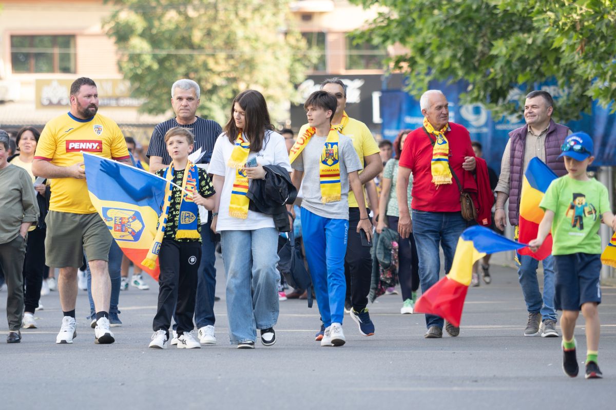 Record istoric pe Arena Nationala la meciul Generatiei de Aur