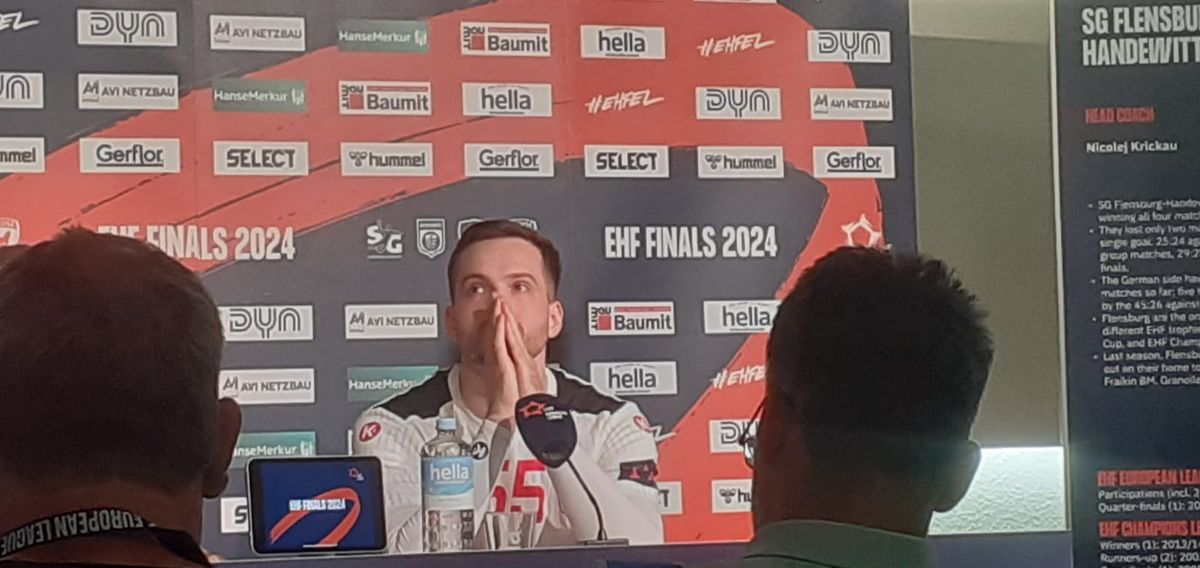 Înmărmurit în conferință! Golgeterul lui Dinamo, afectat vizibil de eșecul din Final Four