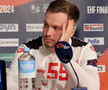 Andrii Akimenko, înmărmurit după eșecul suferit de Dinamo în Final Four-ul de la Hamburg