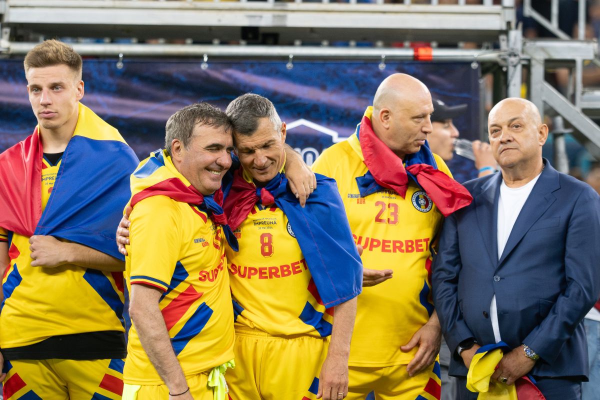 Audiență incredibilă la meciul Generației de Aur » Vârf de 2,2 milioane de telespectatori