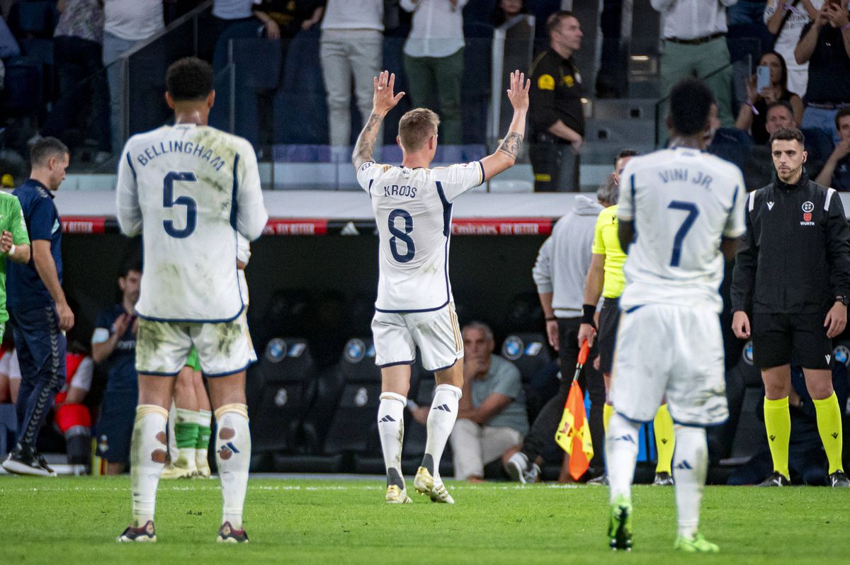 Toni Kroos, ovaționat de tot stadionul în Real Madrid - Betis