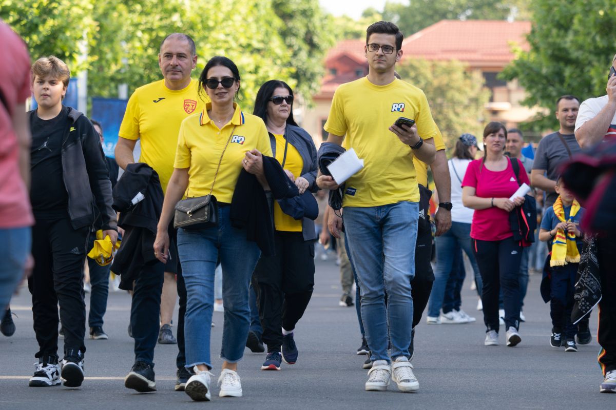 Mii de copii au „invadat” Arena Națională! Jucătorii au rămas WOW: „Nu mă aşteptam la aşa ceva”