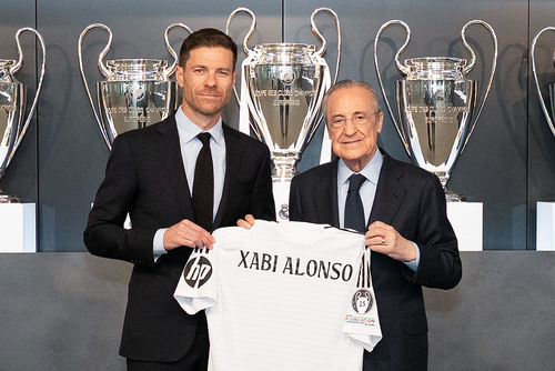 Xabi Alonso, prezentat la Real Madrid. X.com