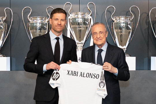 Xabi Alonso, prezentat la Real Madrid. X.com