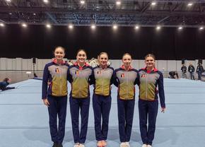 Echipa feminină a României s-a clasat pe locul 4 la Campionatele Europene de Gimnastică din Leipzig » Ana Bărbosu, în 3 finale