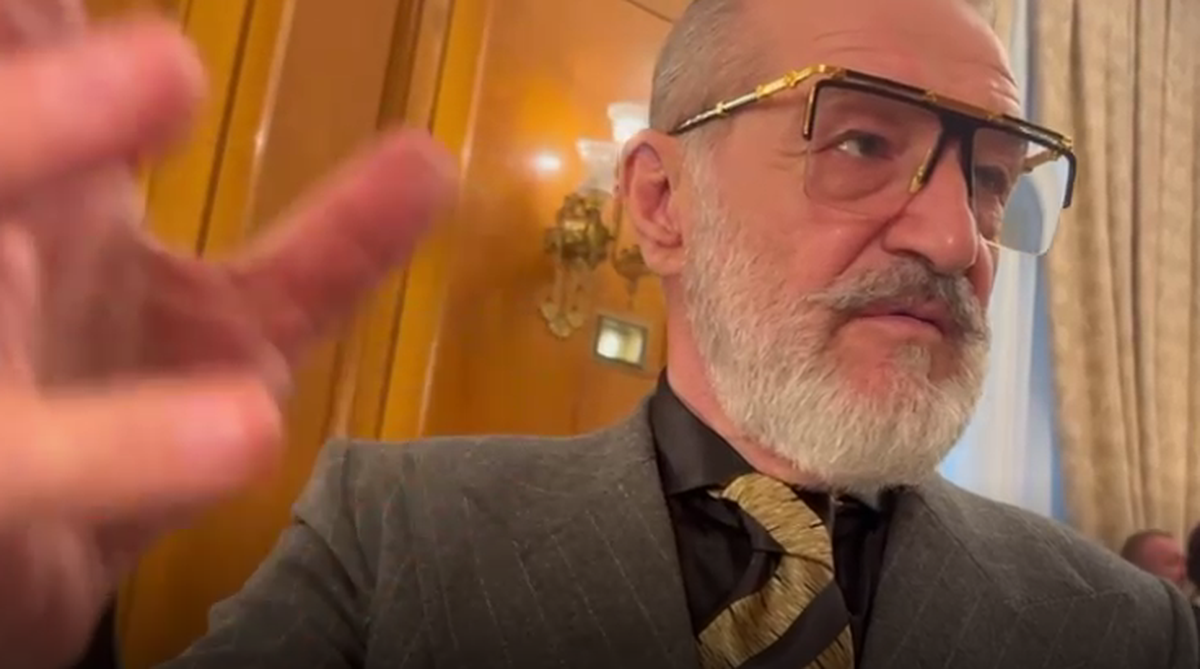 Gigi Becali, prezent la ceremonia de învestire a lui Nicușor Dan