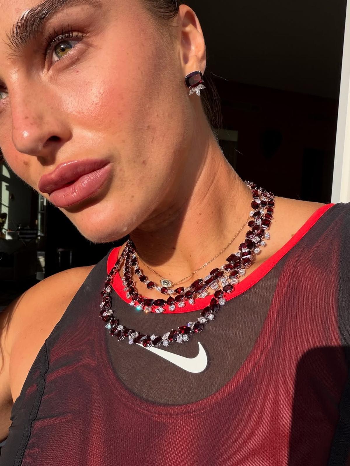 Aryna Sabalenka, bijuterii de aproape 150.000 de euro » Cum s-a afișat înainte de Roland Garros