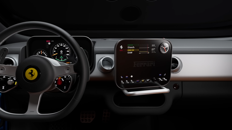 Ferrari a prezentat primul model electric din istorie // Capturi foto: Youtube @Ferrari