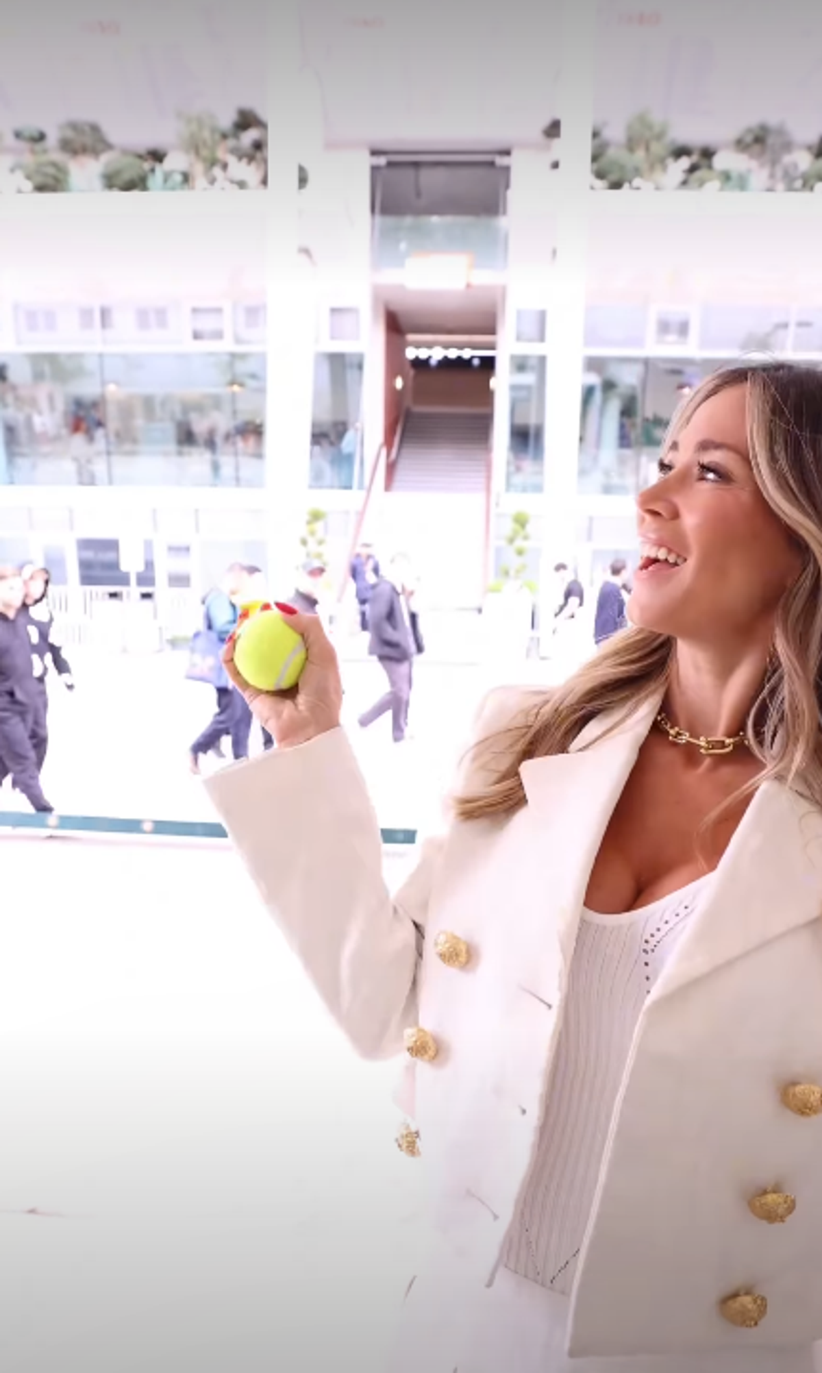 Diletta Leotta a atras toate privirile la Roland Garros 2026