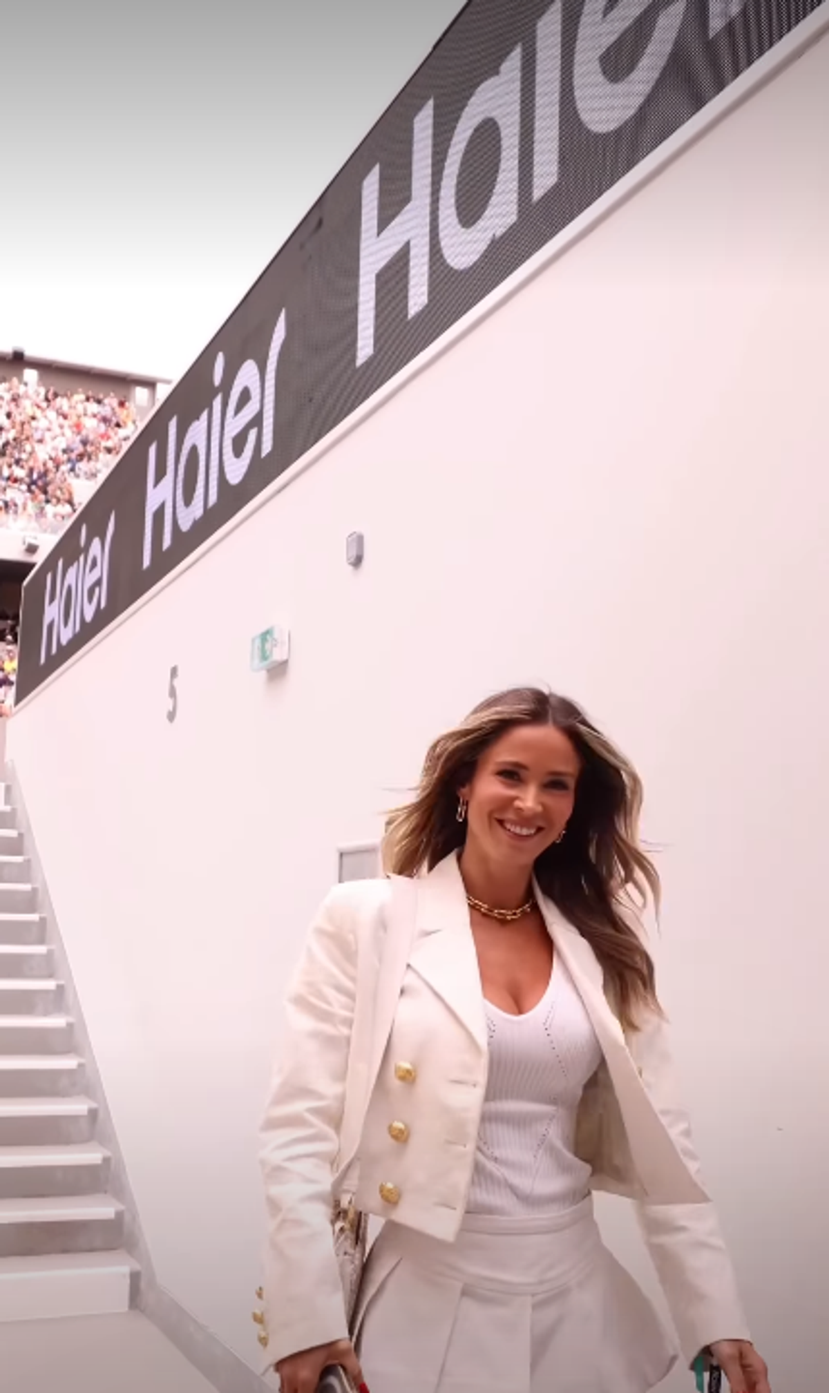 Diletta Leotta a atras toate privirile la Roland Garros 2026