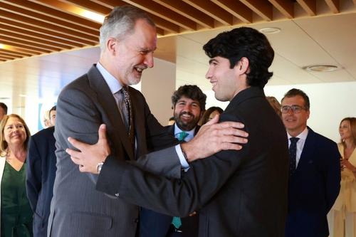 Carlos Alcaraz s-a întâlnit cu regele Spaniei, Felipe al VI-lea Foto: X