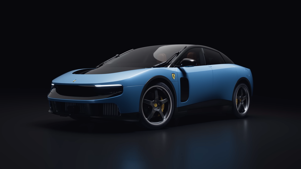Ferrari a prezentat primul model electric din istorie