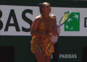 Naomi Osaka, o nouă ținută ieșită din comun, la debutul la Roland Garros 2026