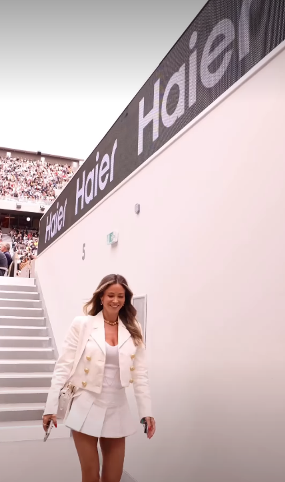 Diletta Leotta a atras toate privirile la Roland Garros 2026
