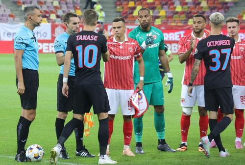 Cătălin Cîrjan a prefațat finala barajului Conference League dintre Dinamo și FCSB / Foto: Cristi Preda GSP