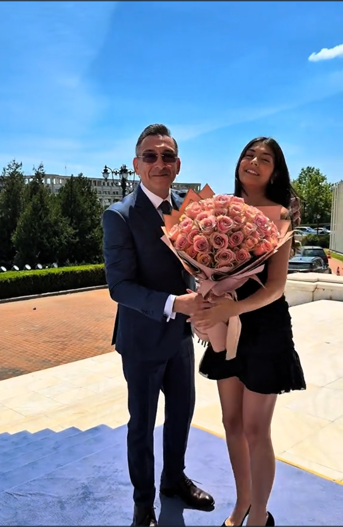 Ilie Dumitrescu i-a fost alături fiicei lui la ceremonia de absolvire a facultății: „Am trăit niște momente de nedescris”
