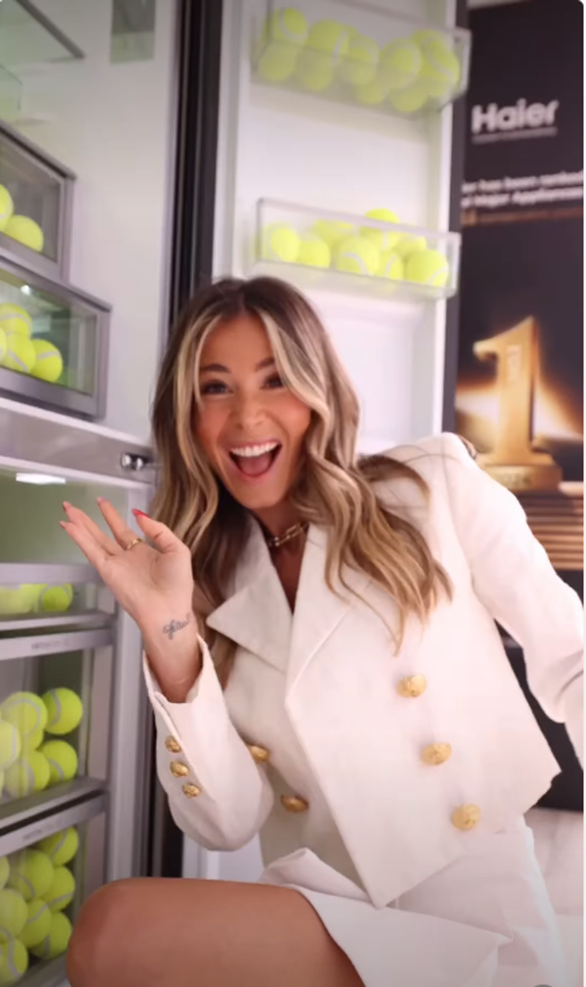 Diletta Leotta a atras toate privirile la Roland Garros 2026