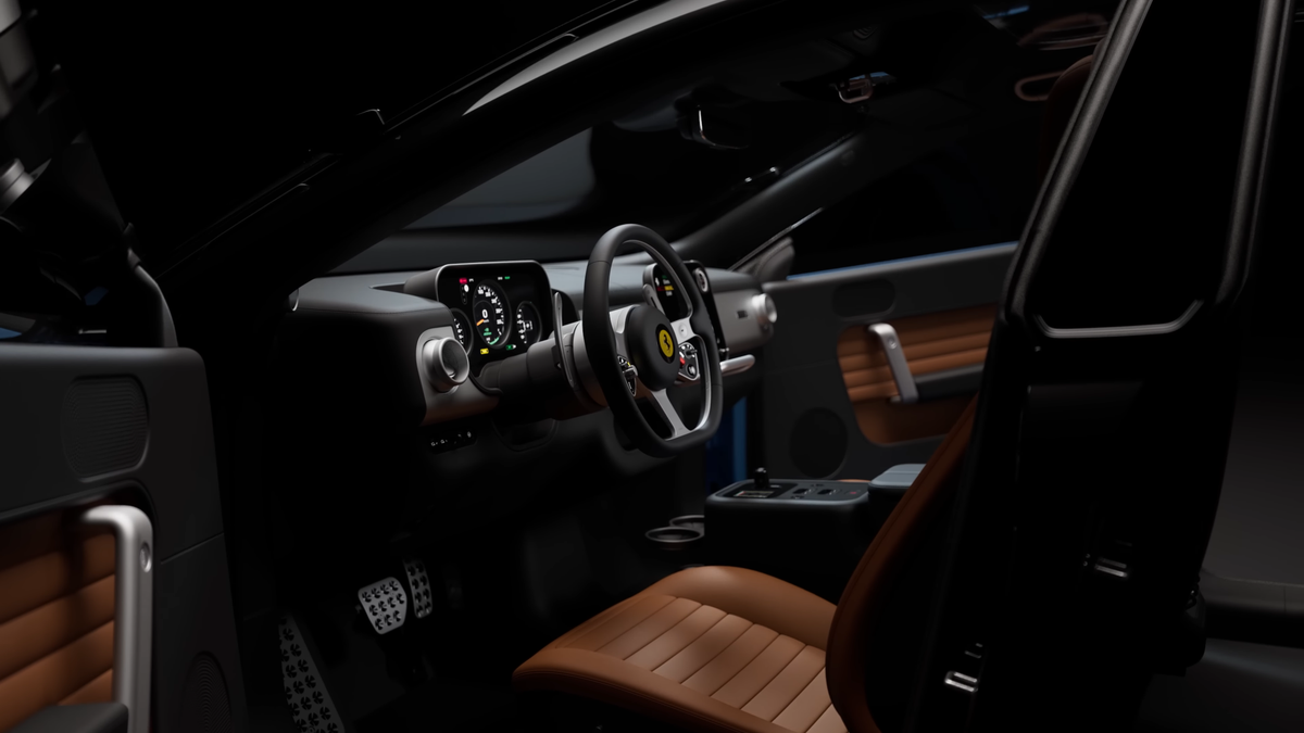 Noul Ferrari Luce, primul model full-electric din istoria mărcii italiene, a fost dezvăluit în prezența președintelui Italiei