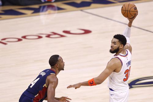 Karl-Anthony Towns, unul din liderii lui New York Knicks/Foto: Imago Images